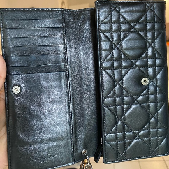 Christian Dior Cannage Lambskin Wallet DIOR - Picture 6 of 8
